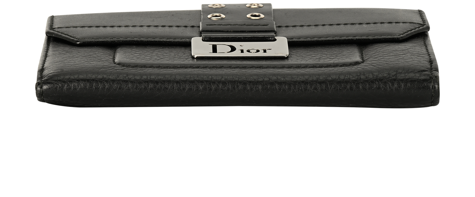 Christian Dior Street Chic Continental Wallet, &pound;180, Accessories, Black, Leather, Top view